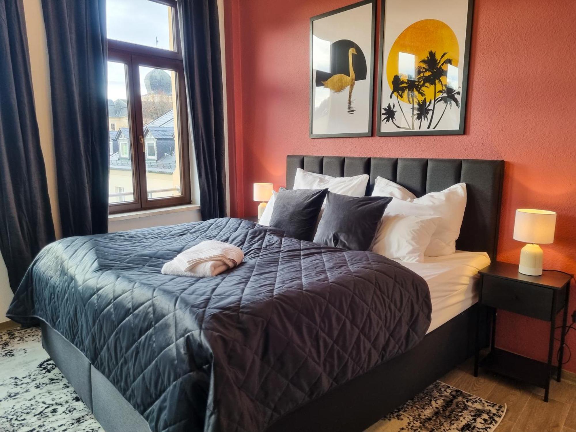 Maremar - Design Maisonette Altstadt - 4 Pers - 57Qm - Luxus Boxspringbett - Kueche - Arbeitsplatz - Privater Parkplatz Грайц Экстерьер фото