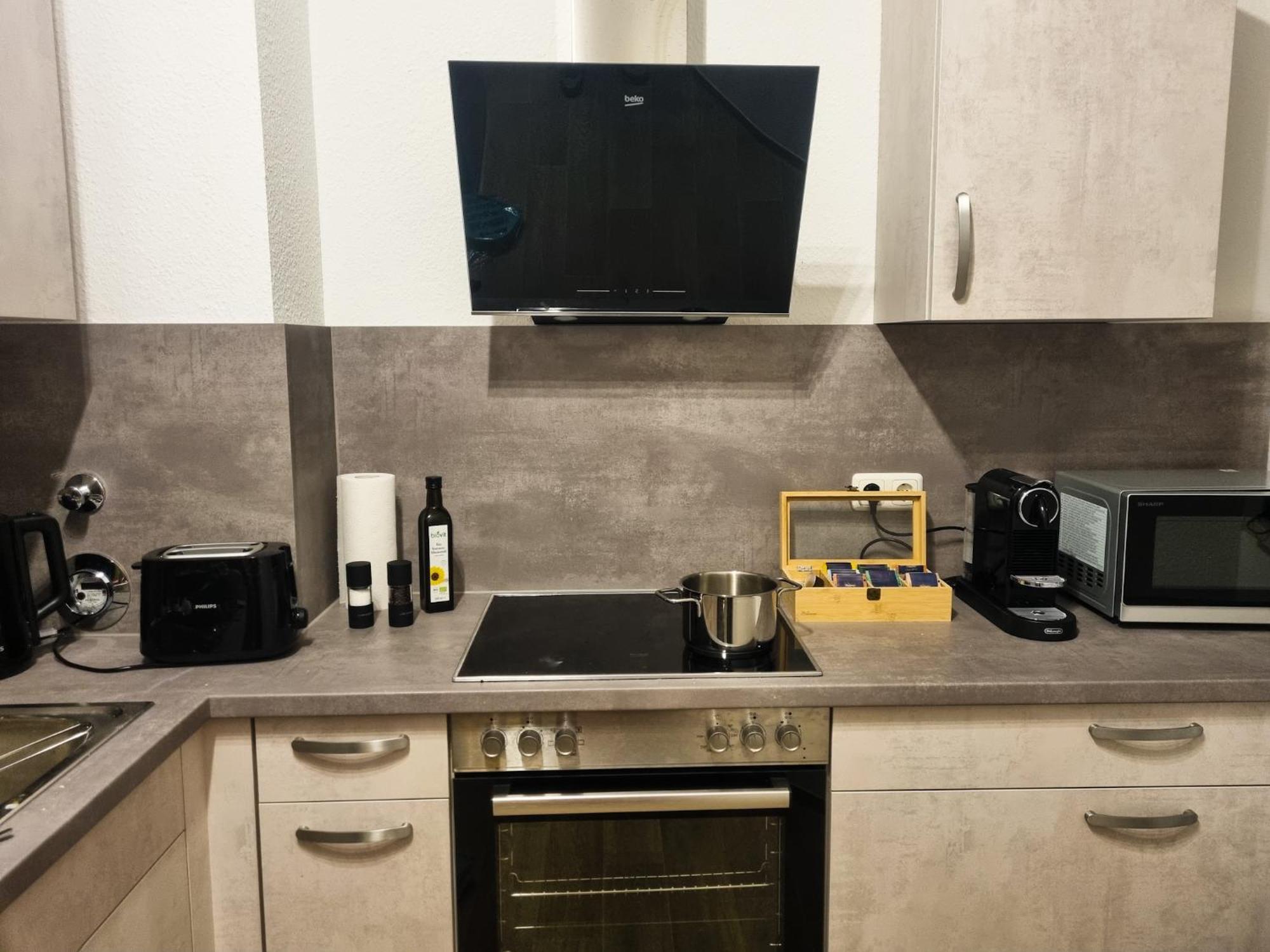 Maremar - Design Maisonette Altstadt - 4 Pers - 57Qm - Luxus Boxspringbett - Kueche - Arbeitsplatz - Privater Parkplatz Грайц Экстерьер фото